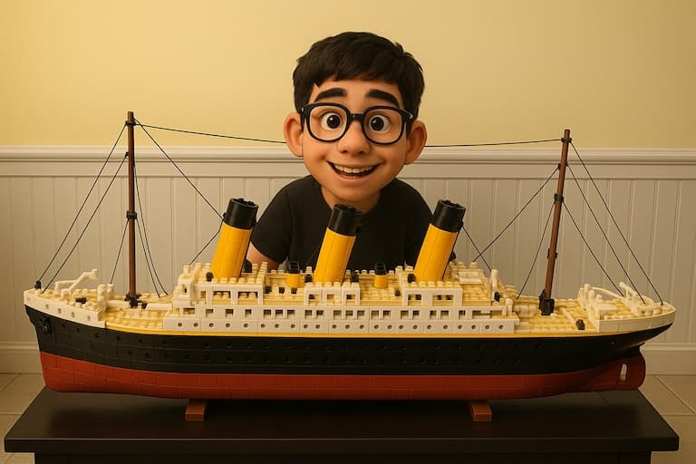 Bax's Largest LEGO Creation